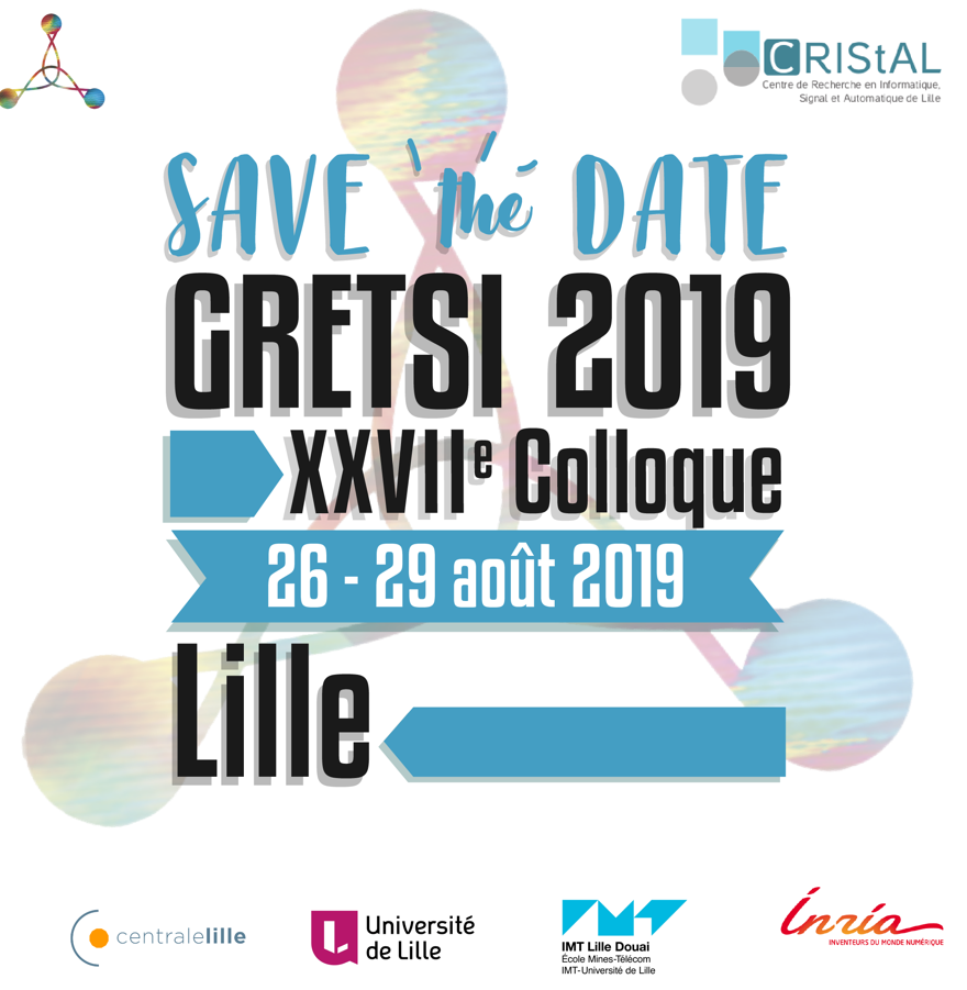 You are currently viewing GRETSI 2019 : Lille, 26-29 août 2019