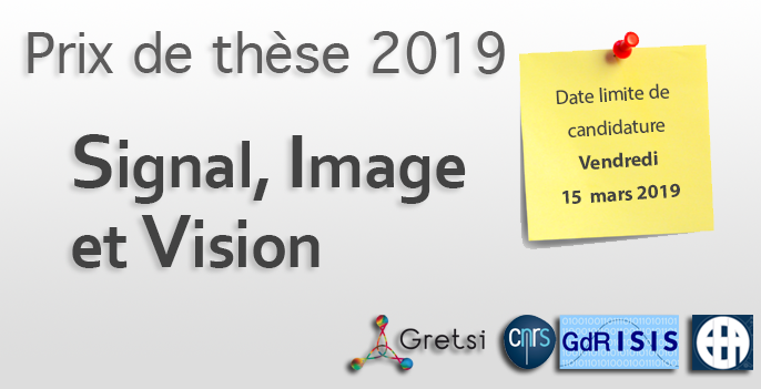 Lire la suite à propos de l’article Prix de thèse 2019, Signal, Image et Vision